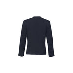 Biz Corporates Womens Short Jacket with Reverse Lapel - 60113-Queensland Workwear Supplies