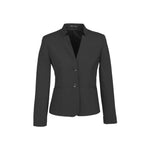 Biz Corporates Womens Short Jacket with Reverse Lapel - 64013-Queensland Workwear Supplies