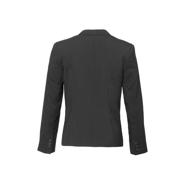 Biz Corporates Womens Short Jacket with Reverse Lapel - 64013-Queensland Workwear Supplies