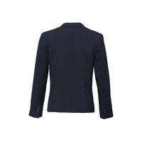 Biz Corporates Womens Short Jacket with Reverse Lapel - 64013-Queensland Workwear Supplies