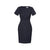 Biz Corporates Womens Short Sleeve Dress - 30112-Queensland Workwear Supplies