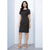 Biz Corporates Womens Short Sleeve Dress - 30112-Queensland Workwear Supplies