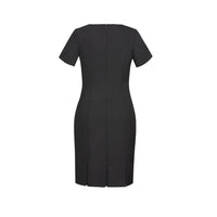 Biz Corporates Womens Short Sleeve Dress - 34012-Queensland Workwear Supplies