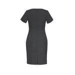 Biz Corporates Womens Short Sleeve Dress - 34012-Queensland Workwear Supplies