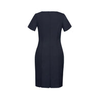 Biz Corporates Womens Short Sleeve Dress - 34012-Queensland Workwear Supplies