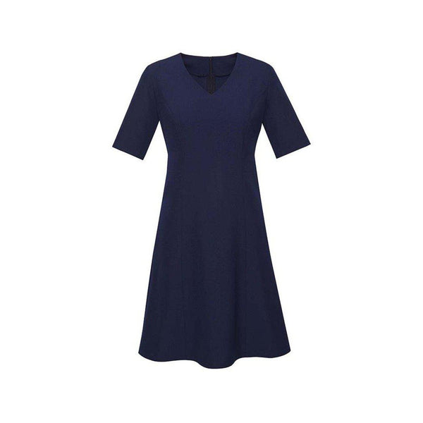 Biz Corporates Womens Siena Extended Sleeve Dress - RD974L-Queensland Workwear Supplies