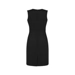 Biz Corporates Womens Sleeveless V Neck Dress - 30121-Queensland Workwear Supplies