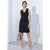 Biz Corporates Womens Sleeveless V Neck Dress - 30121-Queensland Workwear Supplies