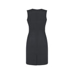 Biz Corporates Womens Sleeveless V Neck Dress - 34021-Queensland Workwear Supplies