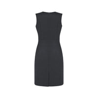 Biz Corporates Womens Sleeveless V Neck Dress - 34021-Queensland Workwear Supplies