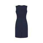 Biz Corporates Womens Sleeveless V Neck Dress - 34021-Queensland Workwear Supplies
