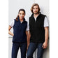 BizCare Ladies Plain Micro Fleece Vest - PF905