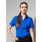 BizCare Ladies Plain Oasis Short Sleeve Shirt - LB3601