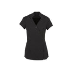 BizCare Ladies Zen Crossover Tunic - H134LS-Queensland Workwear Supplies