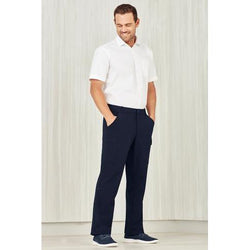 BizCare Mens Comfort Waist Cargo Pants - CL959ML