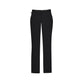 BizCare Mens Comfort Waist Flat Front Pants - CL958ML