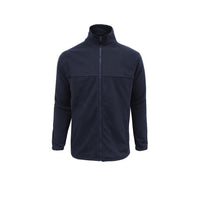 BizCare Mens Plain Micro Fleece Jacket - PF630-Queensland Workwear Supplies