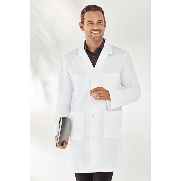 BizCare Unisex Classic Lab Coat - H132ML-Queensland Workwear Supplies