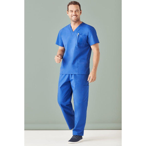BizCare Unisex Classic Scrubs Top - H10612-Queensland Workwear Supplies