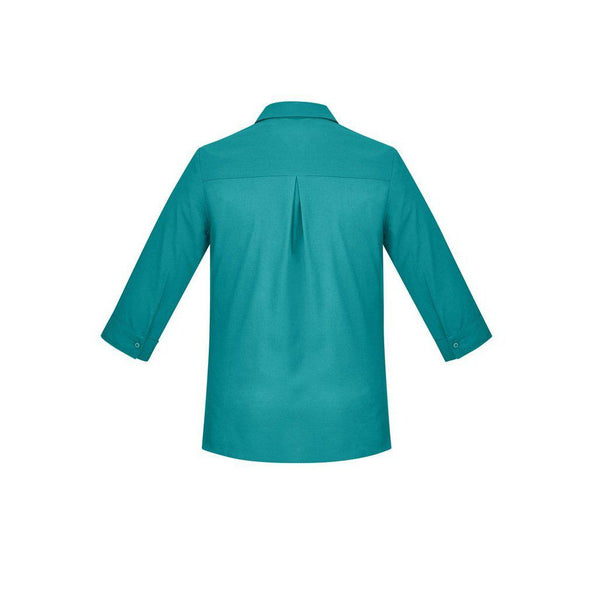 BizCare Womens Easy Stretch 3/4 Sleeve Shirt - CS951LT-Queensland Workwear Supplies