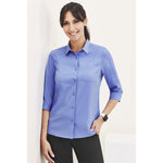 BizCare Womens Easy Stretch 3/4 Sleeve Shirt - CS951LT-Queensland Workwear Supplies