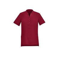 BizCare Womens Easy Stretch Tunic - CS949LS-Queensland Workwear Supplies