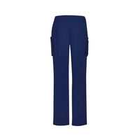 BizCare Womens Straight Leg Scrub Pants - CSP944LL-Queensland Workwear Supplies