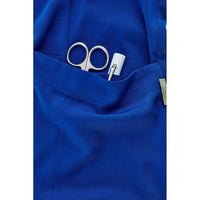 BizCare Womens Tailored Fit Round Neck Scrub Top - CST942LS-Queensland Workwear Supplies
