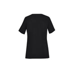 BizCare Womens Tailored Fit Round Neck Scrub Top - CST942LS-Queensland Workwear Supplies