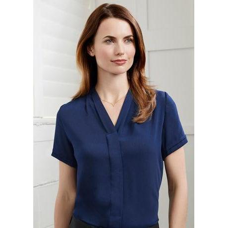 BizLadies Madison Short Sleeve Shirt - S628LS-Queensland Workwear Supplies