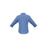 BizLadies Micro Check Business 3/4 Sleeve Shirt - LB8200-Queensland Workwear Supplies