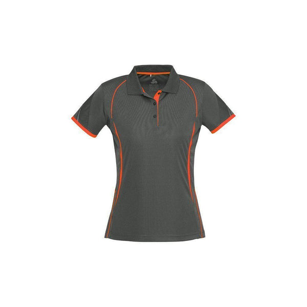 BizLadies Razor Polo Short Sleeve Shirt - P405LS-Queensland Workwear Supplies
