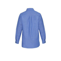 BizLadies Wrinkle Free Chambray Long Sleeve Shirt - LB6201-Queensland Workwear Supplies