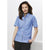 BizLadies Wrinkle Free Chambray Short Sleeve Shirt - LB6200-Queensland Workwear Supplies