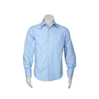 BizMens Metro Business Long Sleeve Shirt - SH714-Queensland Workwear Supplies