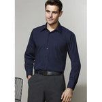 BizMens Metro Business Long Sleeve Shirt - SH714-Queensland Workwear Supplies