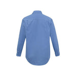 BizMens Micro Check Business Long Sleeve Shirt - SH816-Queensland Workwear Supplies