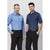 BizMens Micro Check Business Long Sleeve Shirt - SH816-Queensland Workwear Supplies