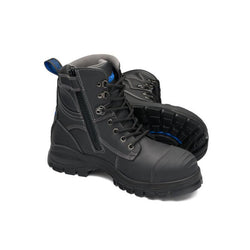 Blundstone 150mm Ankle Zip, Rubber Sole - 997