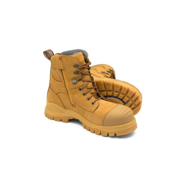 Blundstone PUR - SAFETY - 150mm ANKLE ZIP L/U - 992-Queensland Workwear Supplies