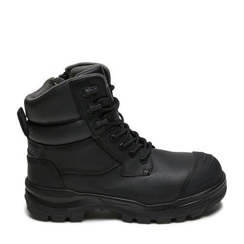 Blundstone RotoFlex Black Water-Resistant Zip Side Safety Boot - 8561-Queensland Workwear Supplies