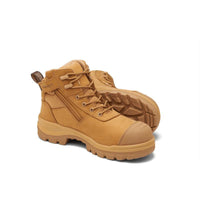 Blundstone RotoFlex Wheat Water-Resistant Nubuck Safety Boot - 8550-Queensland Workwear Supplies