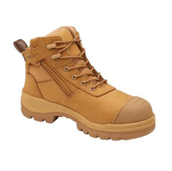 Blundstone RotoFlex Wheat Water-Resistant Nubuck Safety Boot - 8550