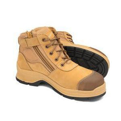 Blundstone Unisex PU/TPU Safety Zip Lace Up Boot - 318
