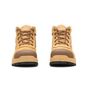 Blundstone Unisex PU/TPU Safety Zip Lace Up Boot - 318-Queensland Workwear Supplies