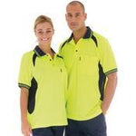DNC Cool-Breeze Contrast Mesh Panel Polo - 3901-Queensland Workwear Supplies