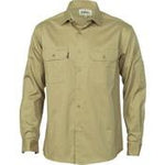 DNC Cool-Breeze Long Sleeve Work Shirt - 3208-Queensland Workwear Supplies