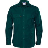 DNC Cool-Breeze Long Sleeve Work Shirt - 3208-Queensland Workwear Supplies