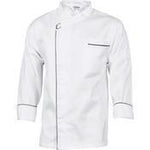 DNC Cool Breeze Modern Long Sleeve Chef Jacket - 1124-Queensland Workwear Supplies