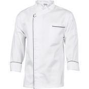 DNC Cool Breeze Modern Long Sleeve Chef Jacket - 1124-Queensland Workwear Supplies